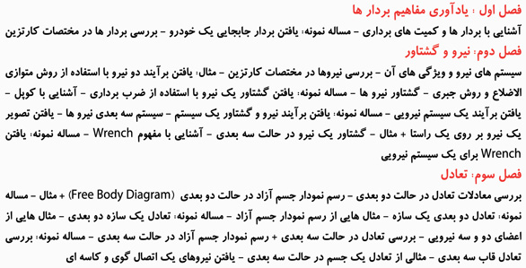 آموزش استاتیک