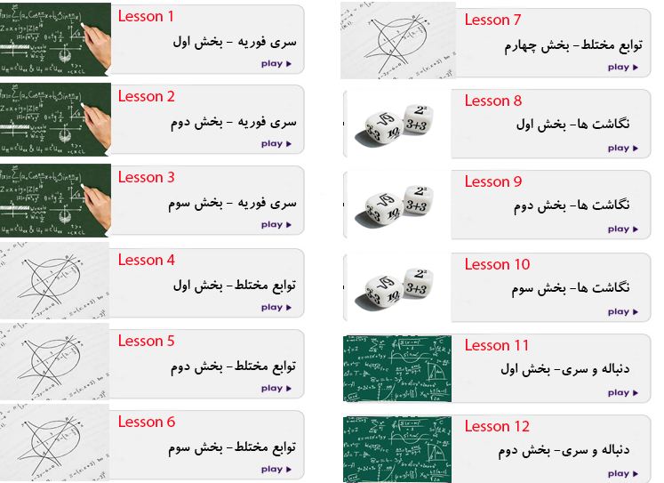 آموزش درس ریاضی مهندسی